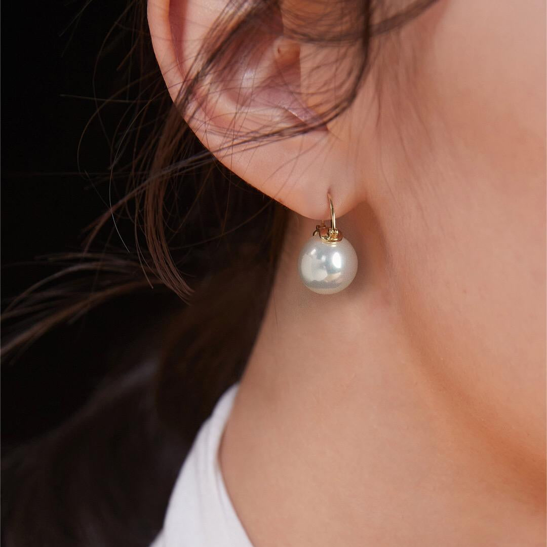 Luminous Pearl Drop Earrings | Fiore Di Perle