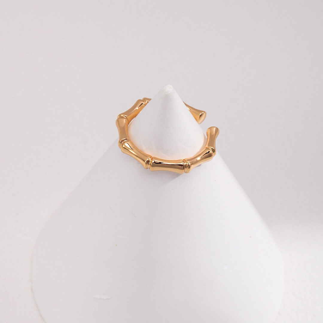 Bamboo Bliss Ring | Fiore Di Perle