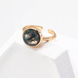 Mystic Ocean Gemstone Ring | Fiore Di Perle