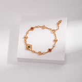 Royal Mosaic Gemstone Bracelet | Fiore Di Perle