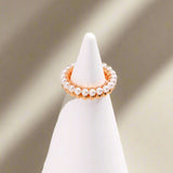 Celestial Pearl Stacking Ring | Fiore Di Perle