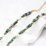 Jade Serenity Pearl Necklace | Fiore Di Perle