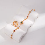 Royal Mosaic Gemstone Bracelet | Fiore Di Perle